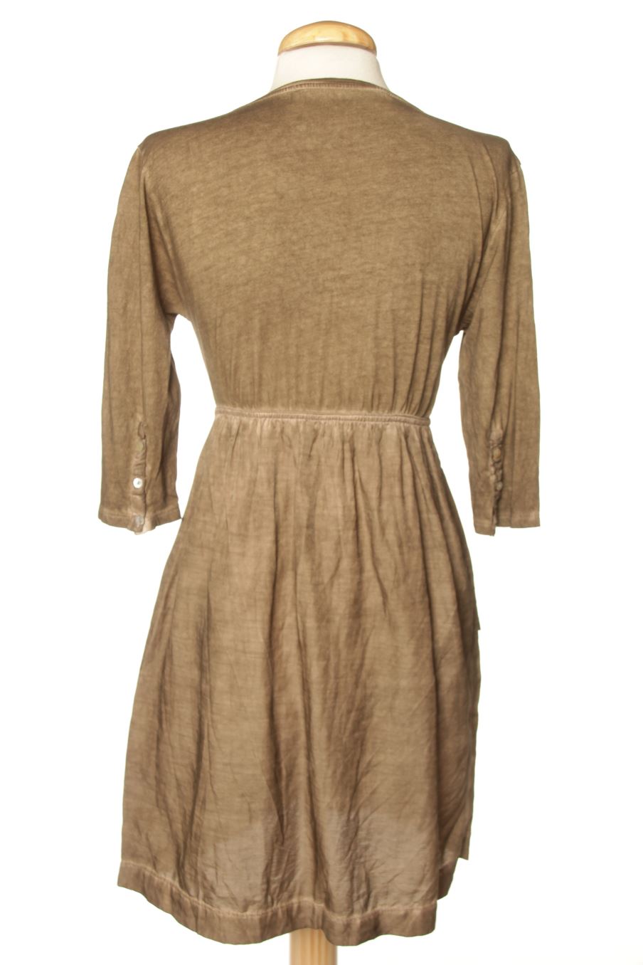 Robe casual Zara de la taille S, de couleur vert