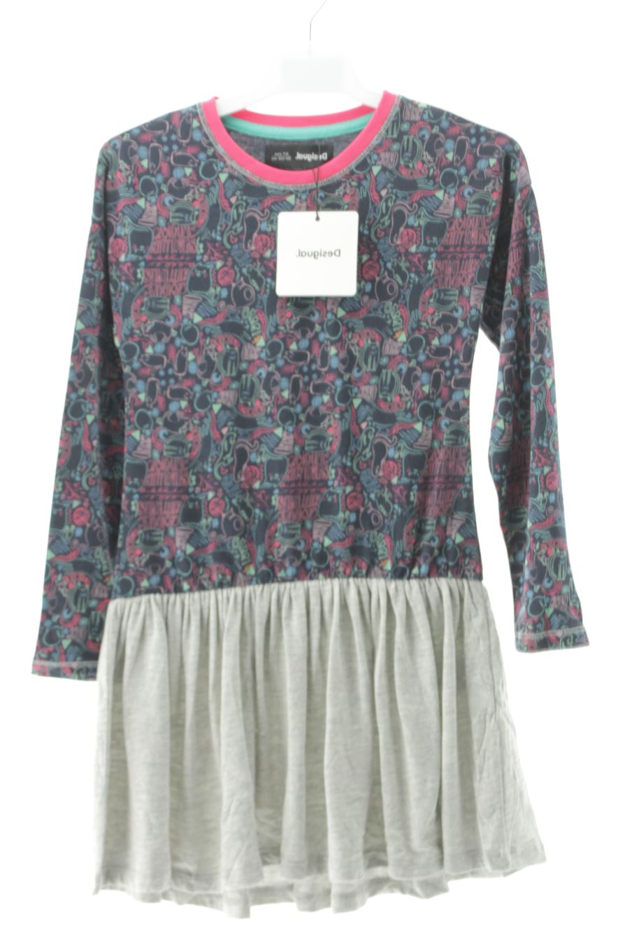 Robe casual Desigual de la taille 7 ans avec une étiquette