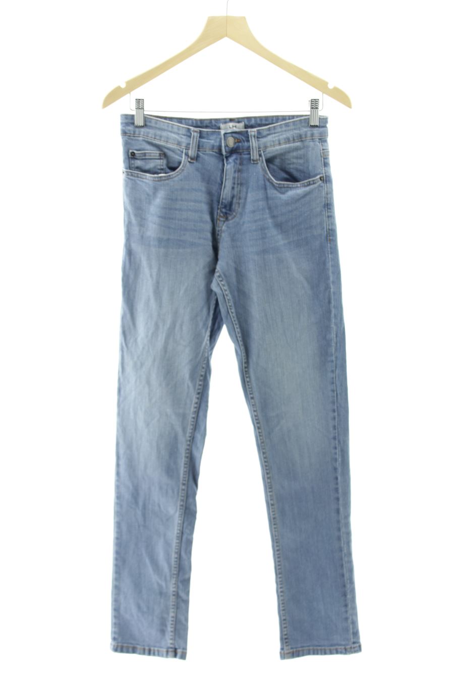 Jeans LH de la taille 34, de couleur bleu de denim
