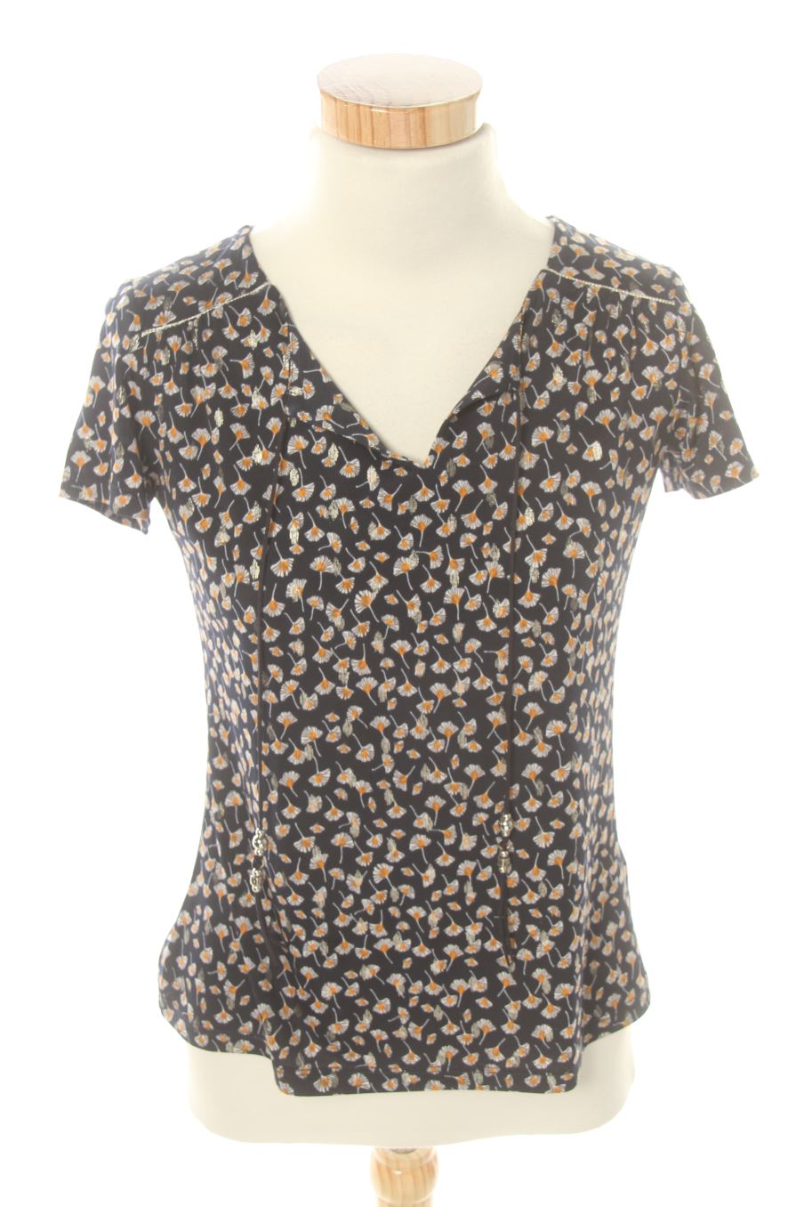 T-shirt Cache cache de la taille XS, de couleur fleurs