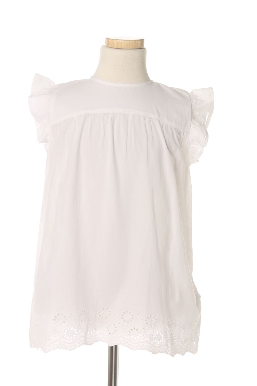 Blouse à manches courtes ZY de la taille 11 ans avec une étiquette