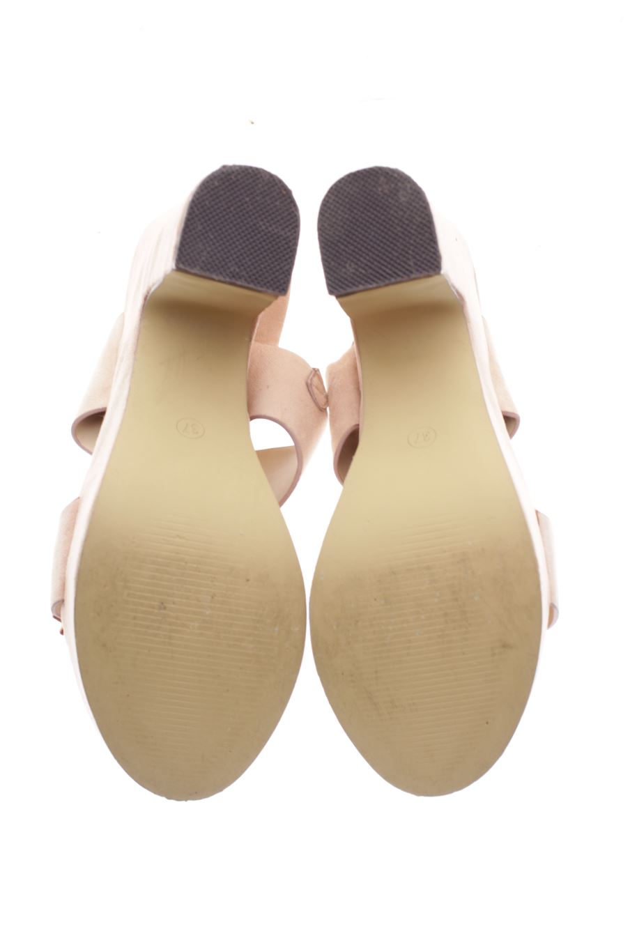 Sandalias tacon de Refresh de la talla 37, de color rosa de