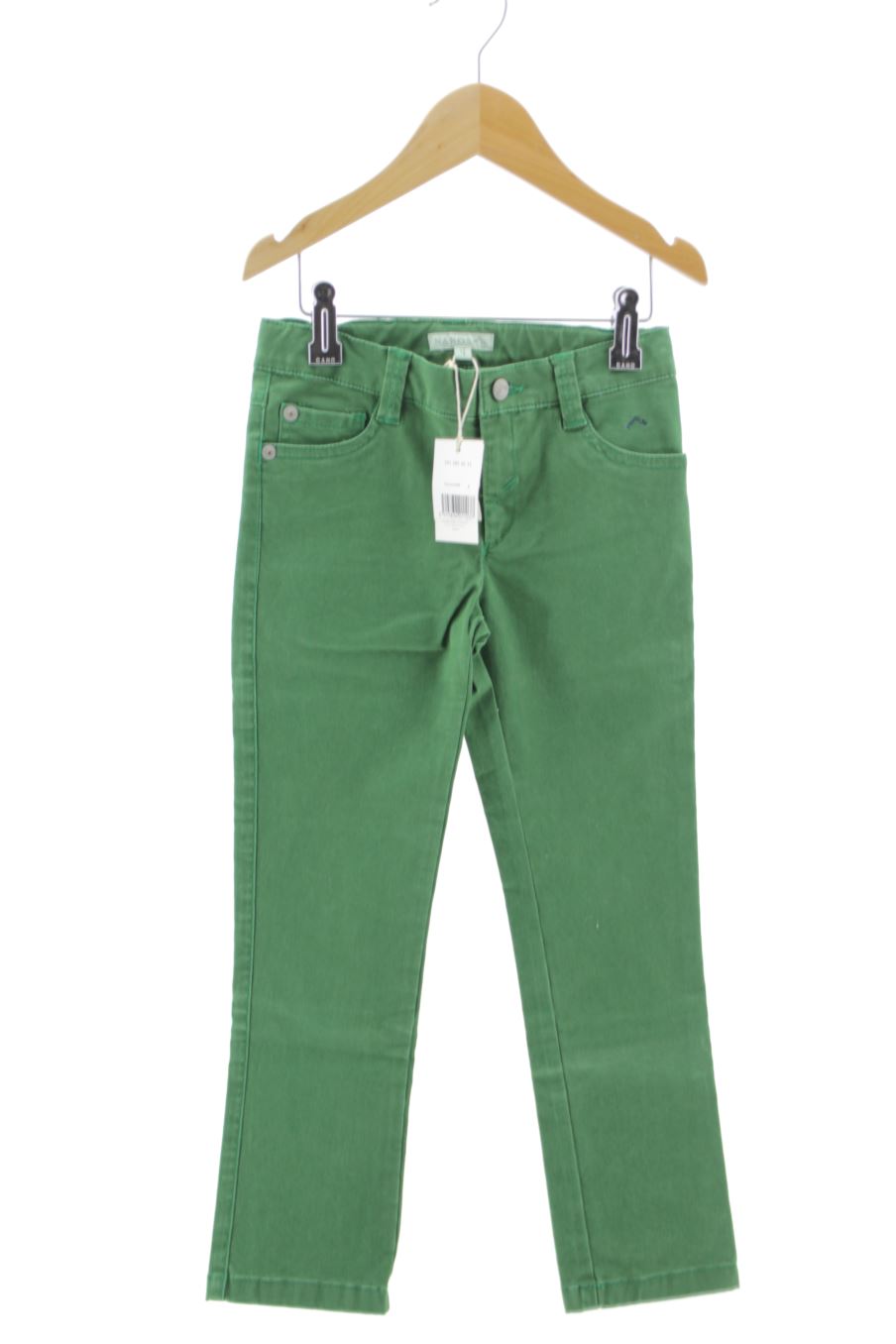Jeans Nanos de la taille 4 ans de denim avec une étiquette