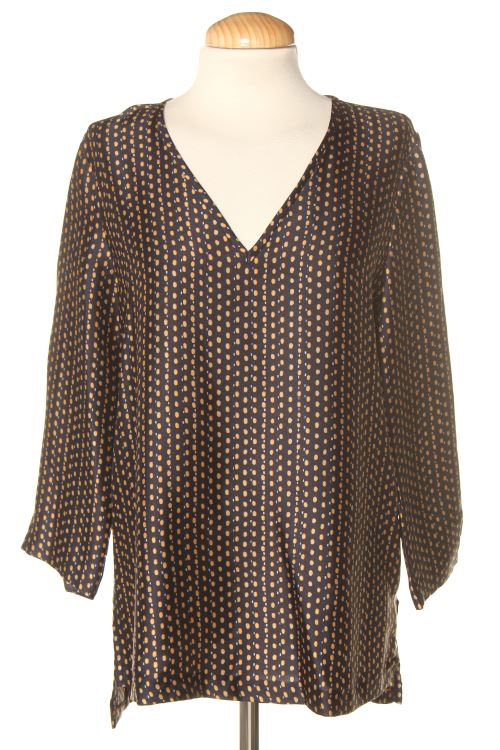 Blusa a maniche lunghe