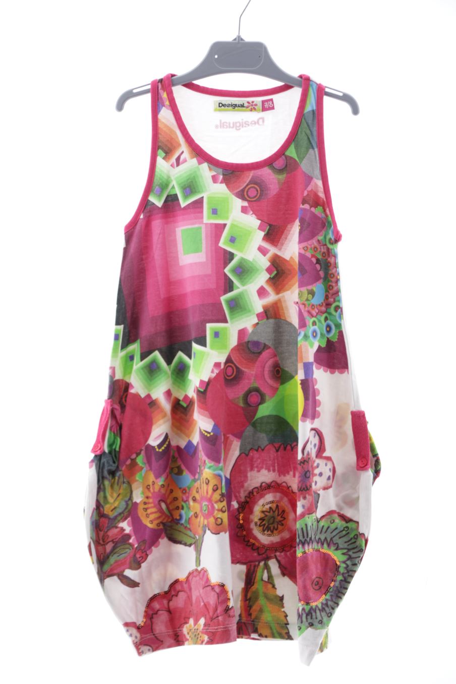 Robe casual Desigual de la taille 7 ans de seconde main