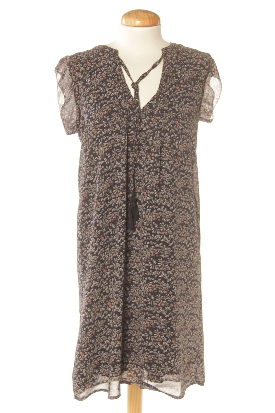 Einfaches Kleid von La Halle Größe 36, Farbe Aufdruck, für