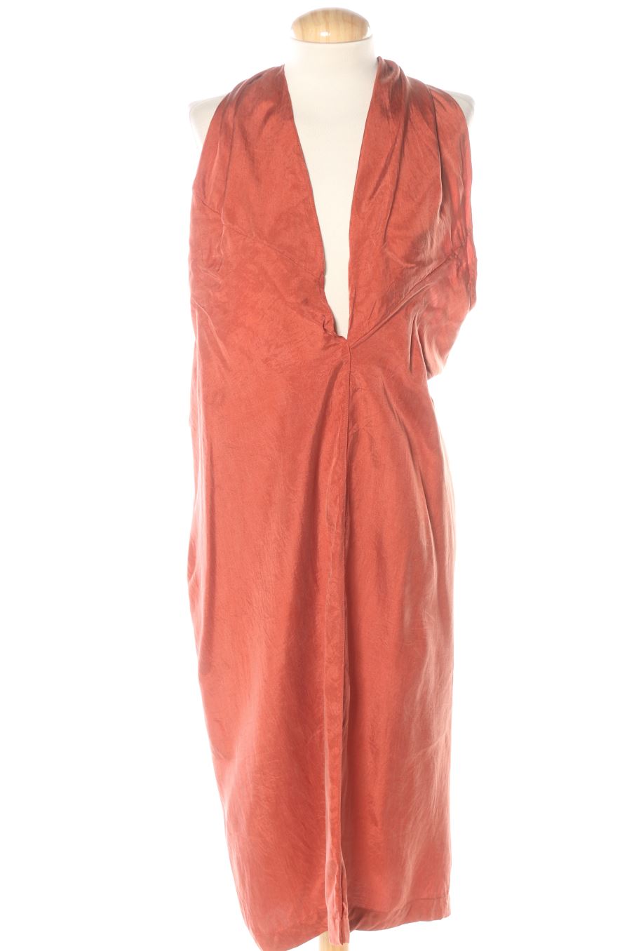 Vestito casual de Zara de la talla M, de color bordeaux