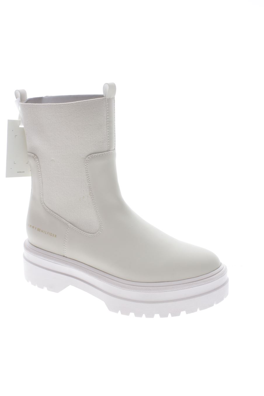 Bottines de Tommy Hilfiger de la taille 39, de couleur beige de