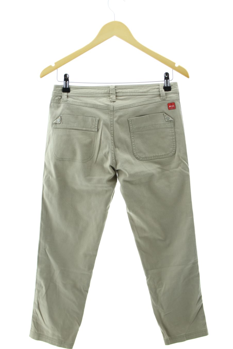 Vaqueros de Miss Captain de la talla 36, de color beige de ropa vaquera