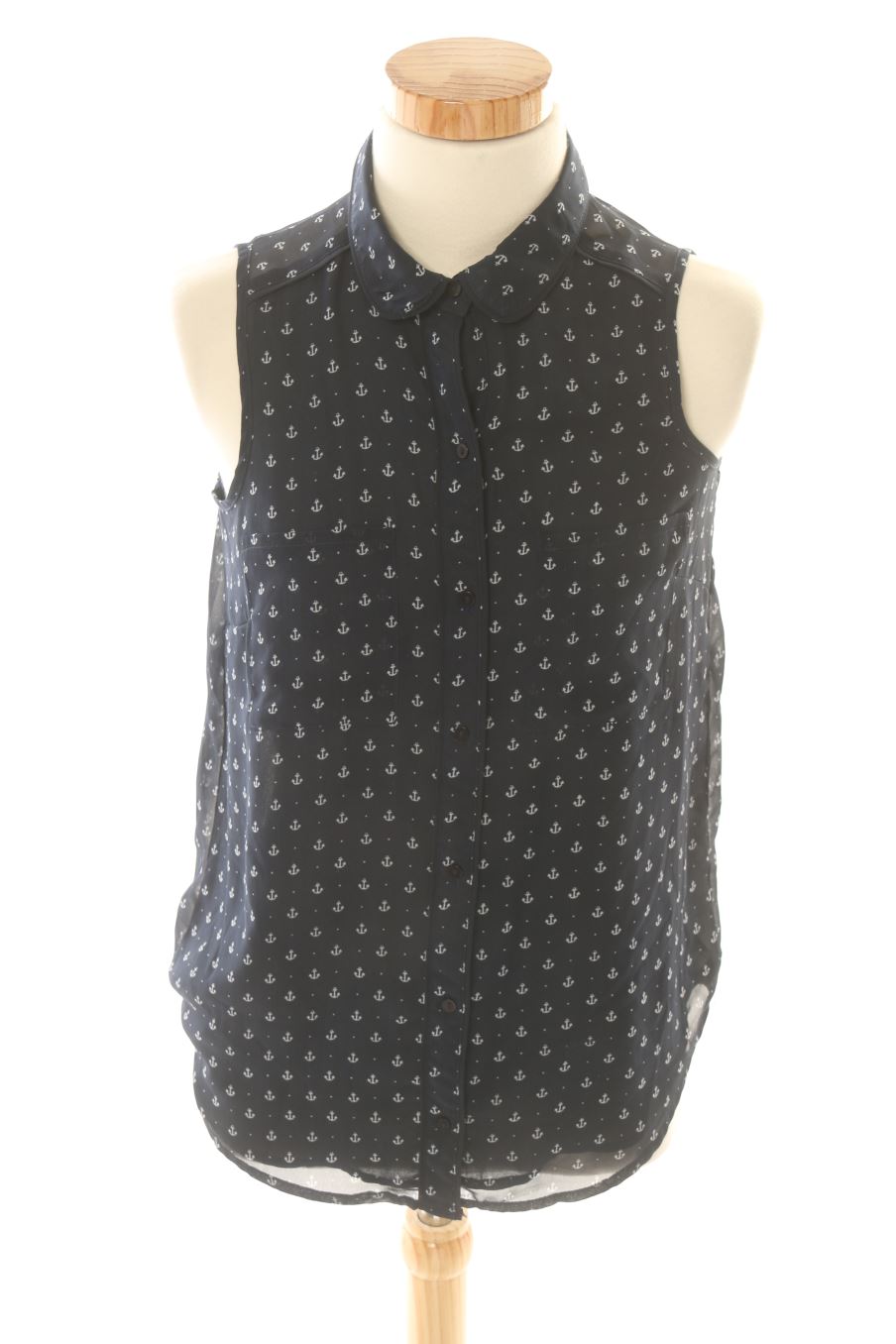 Chemise sans manches Pimkie de la taille S, de couleur bleu marine