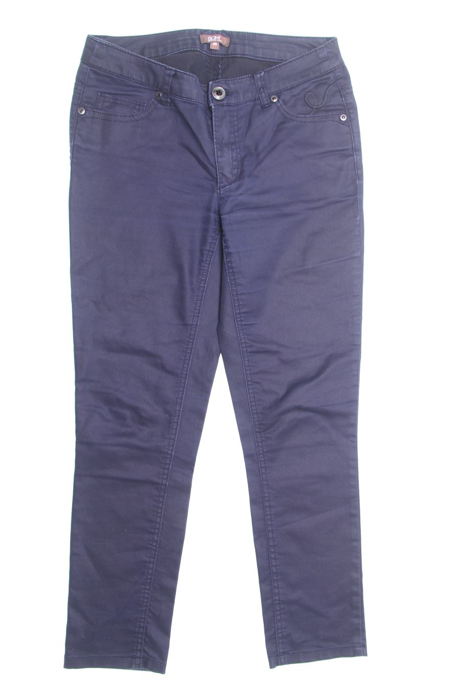 Jeans Grain de Malice de la taille 36, de couleur bleu marine de denim
