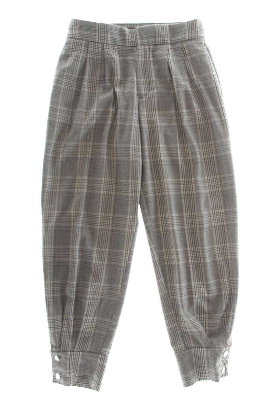 Pantalones de Zara de la talla XS, de color cuadros