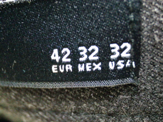 Pantalon largo de Bershka de la talla 42