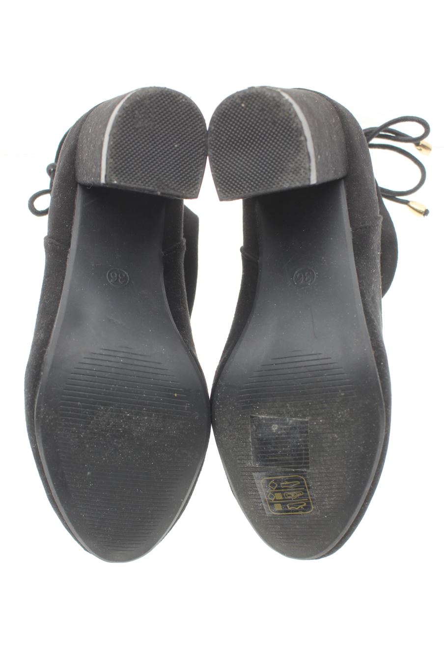 Botines de RKS de la talla 36, de color negro de