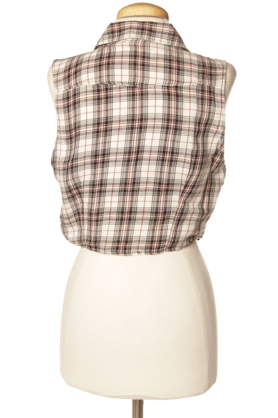 Chemise sans manches H&M de la taille 38, de couleur carreaux