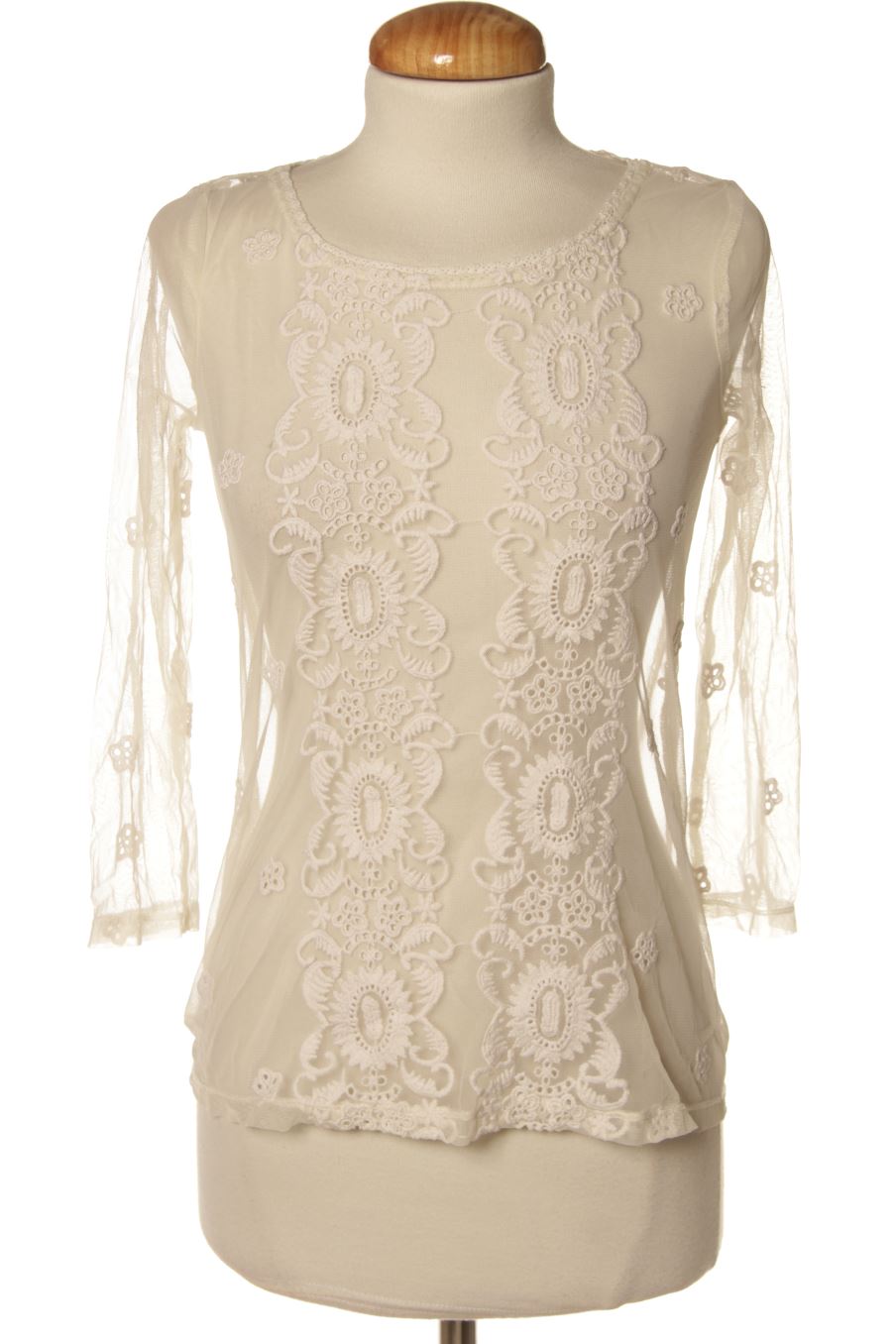 Blouse à manches longues SUITEBLANCO de la taille M, de couleur couleur transparente