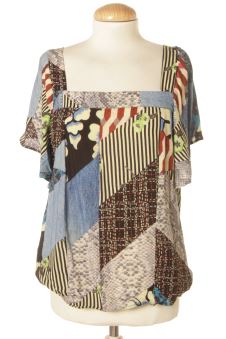 Blusa a maniche corte M Desigual, foto 1 di 2