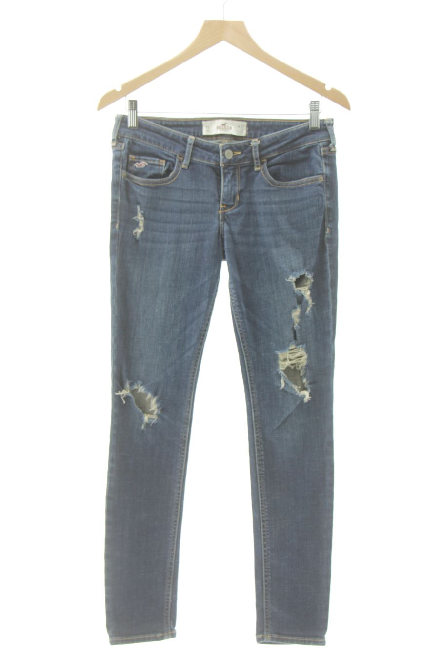Jeans von Hollister Größe 38, Farbe Blau, aus Jeanskleidung für
