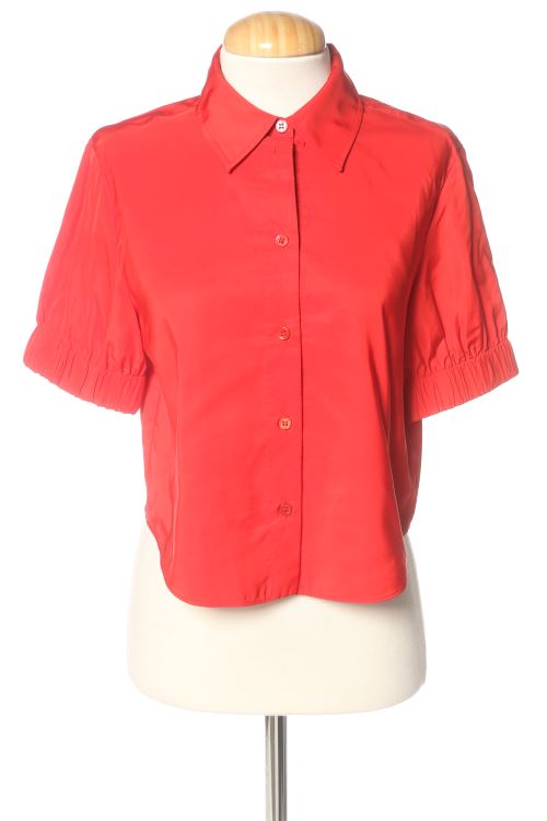 Kurzärmelige Bluse