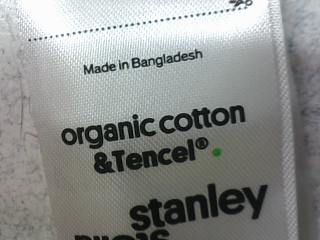 Camiseta de Stanley stella de la talla XS, de color blanco