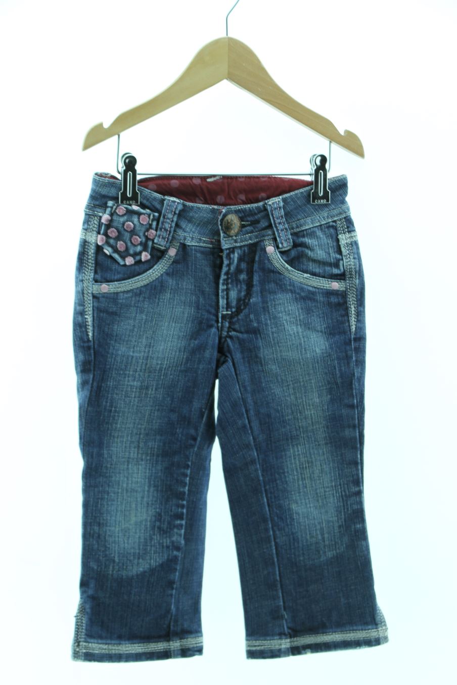 Short en jean Lois de la taille 6 ans de denim de seconde main