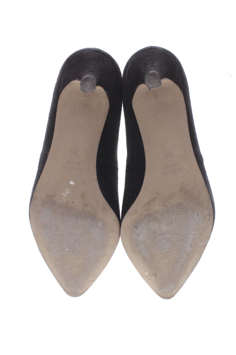 Zapatos de tacon de Angel Alarcon de la talla 35, de color negro de