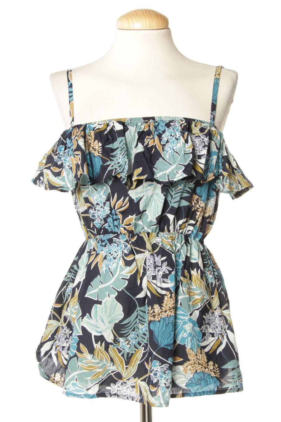 Top de Women only de la talla S, de color estampado
