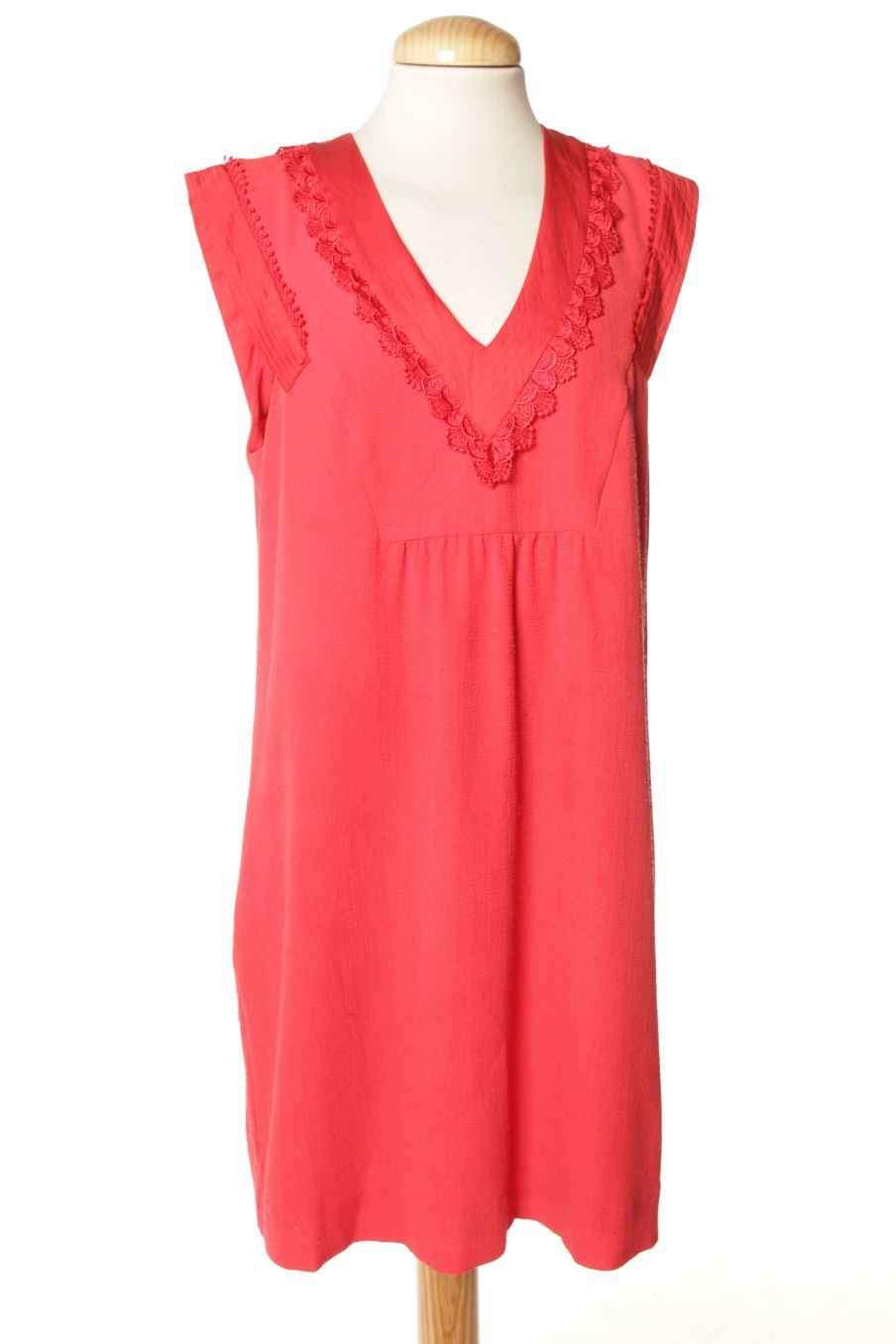 Vestido casual de Ikks de la talla 40, de color rojo