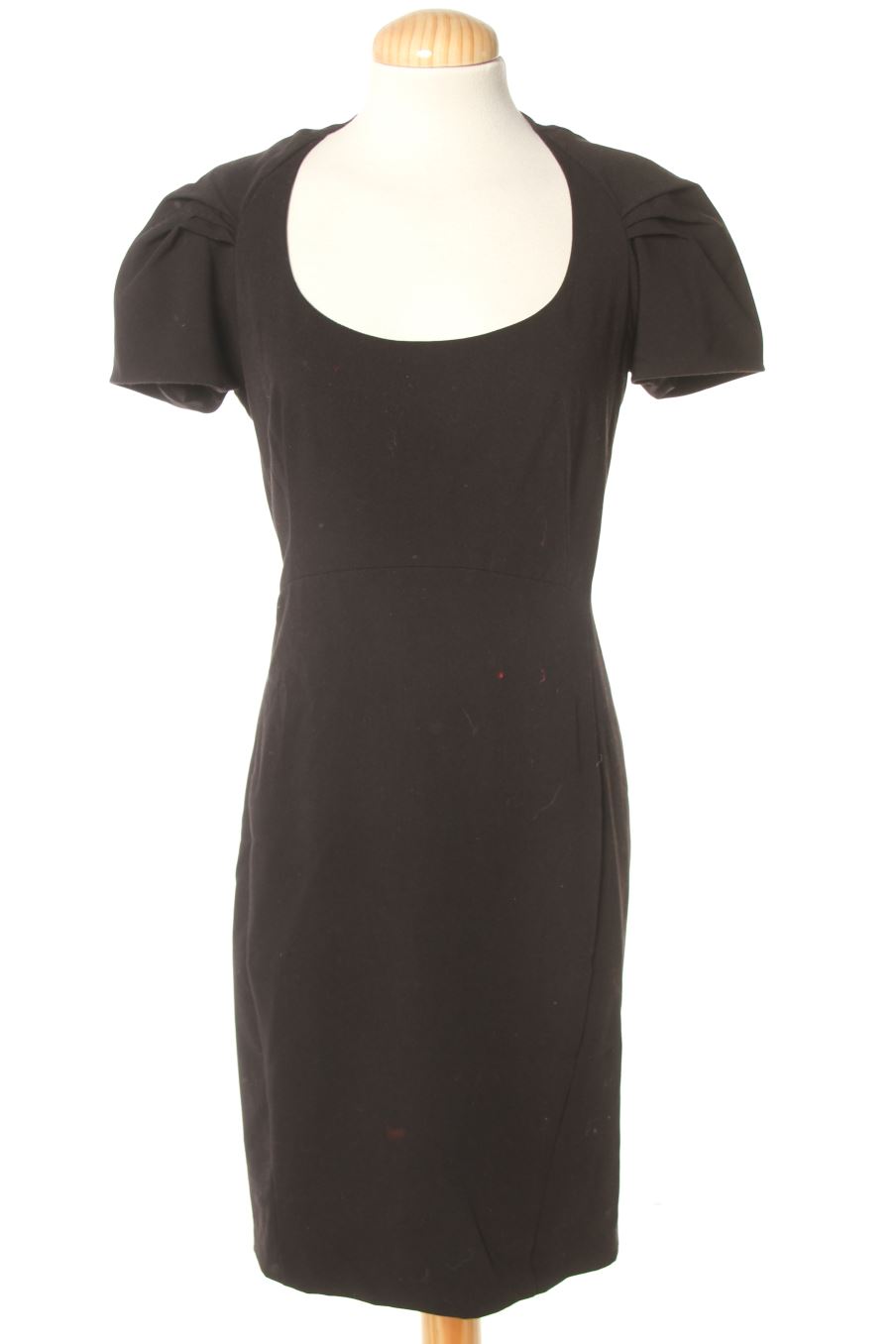 Vestido casual de Mango de la talla M, de color negro