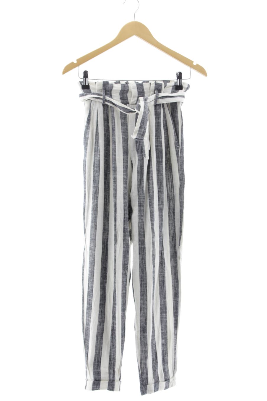 Pantalon Bershka de la taille XS, de couleur rayures