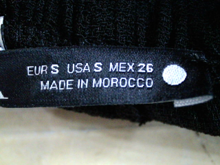 Pantalón Casual de Zara de la talla S, de color negro