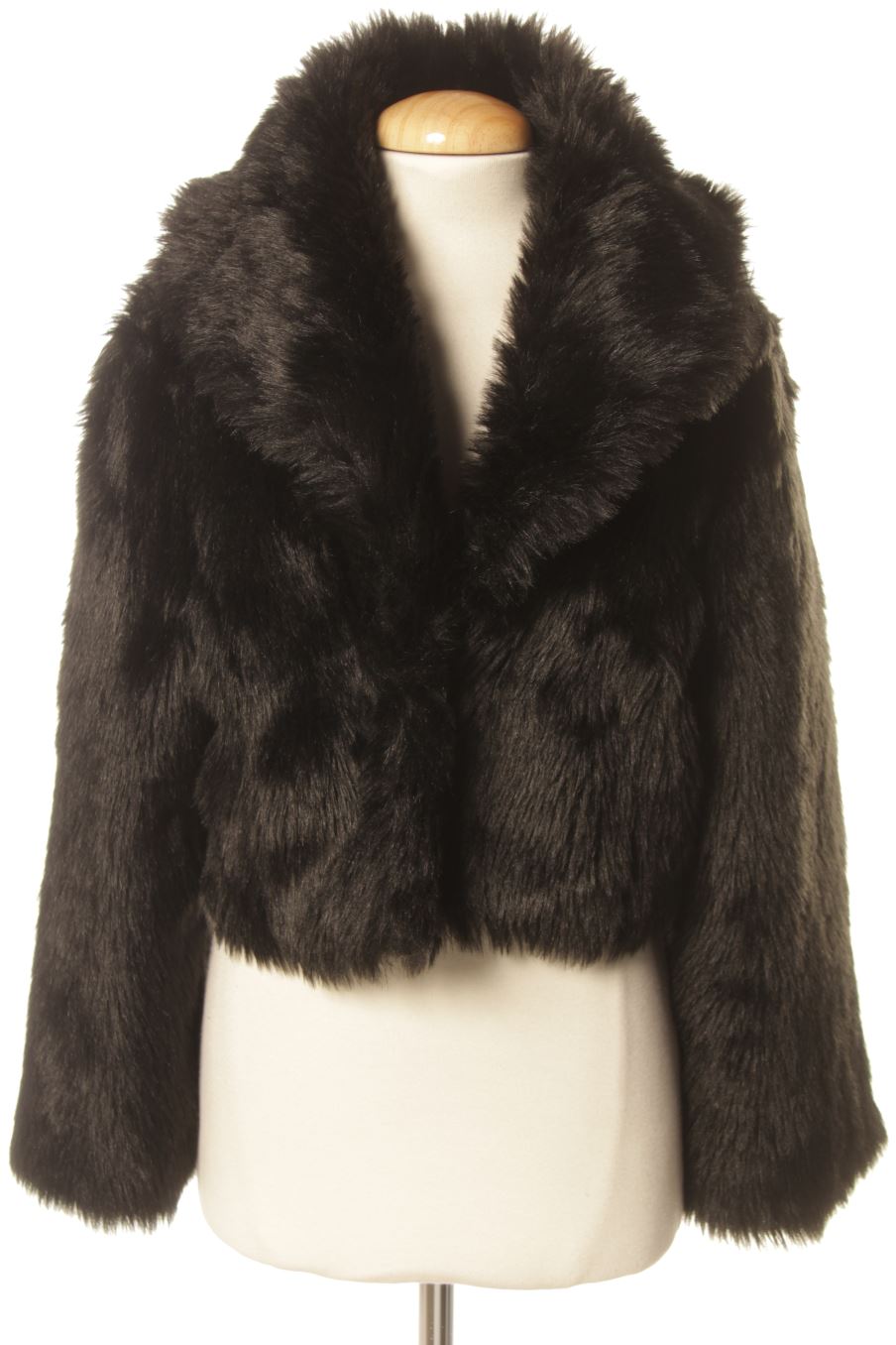 Blouson Zara de la taille L, de couleur noir de synthétique