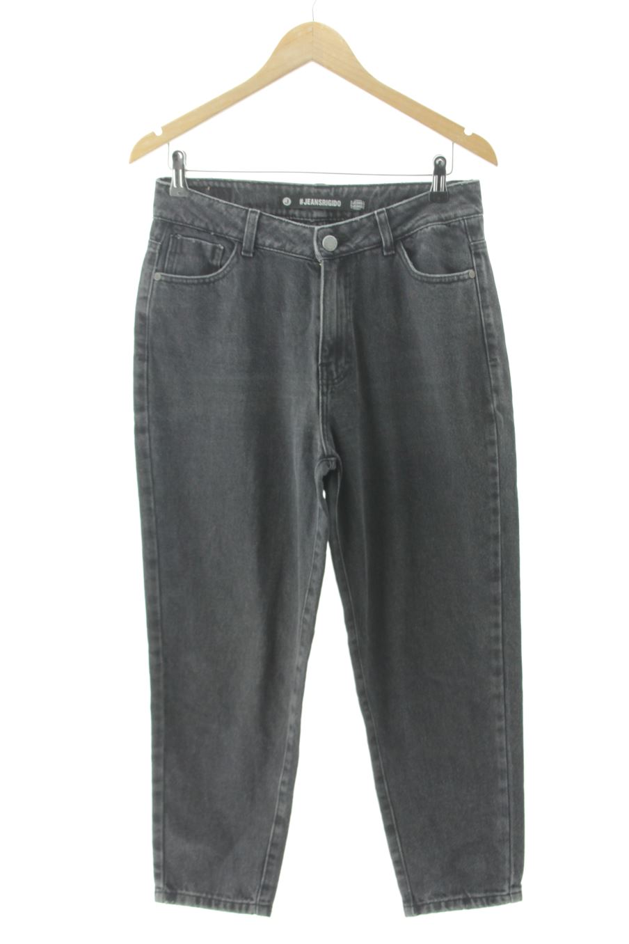 Vaquero de JIRISH JEANS de la talla 38, de color negro de ropa vaquera