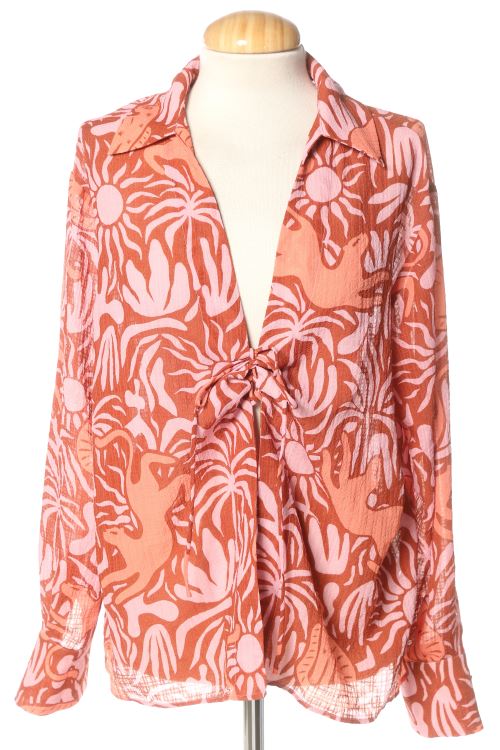 Blusa de manga larga