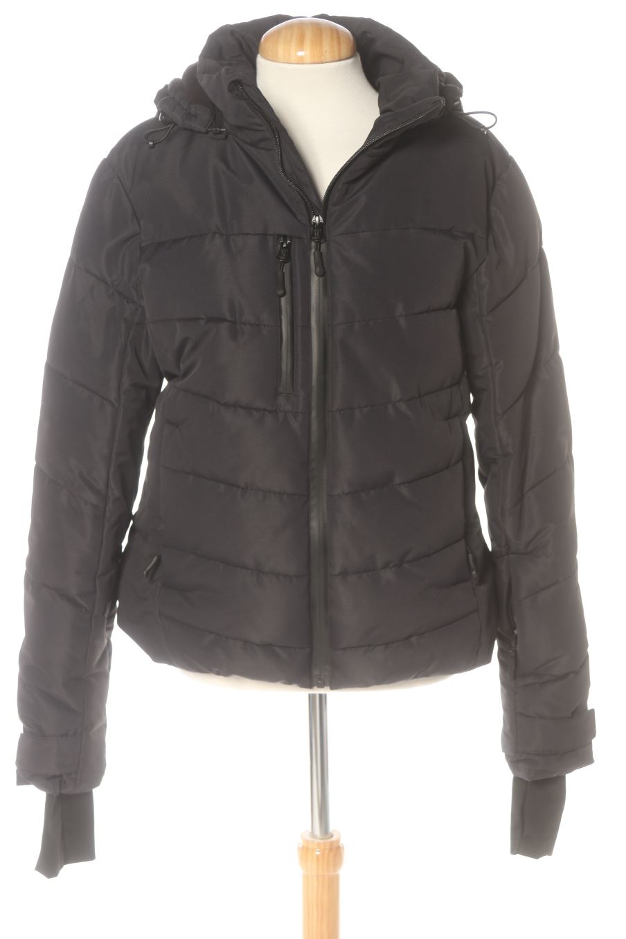 Chaqueta esquiar de Monoprix de la talla S, de color negro