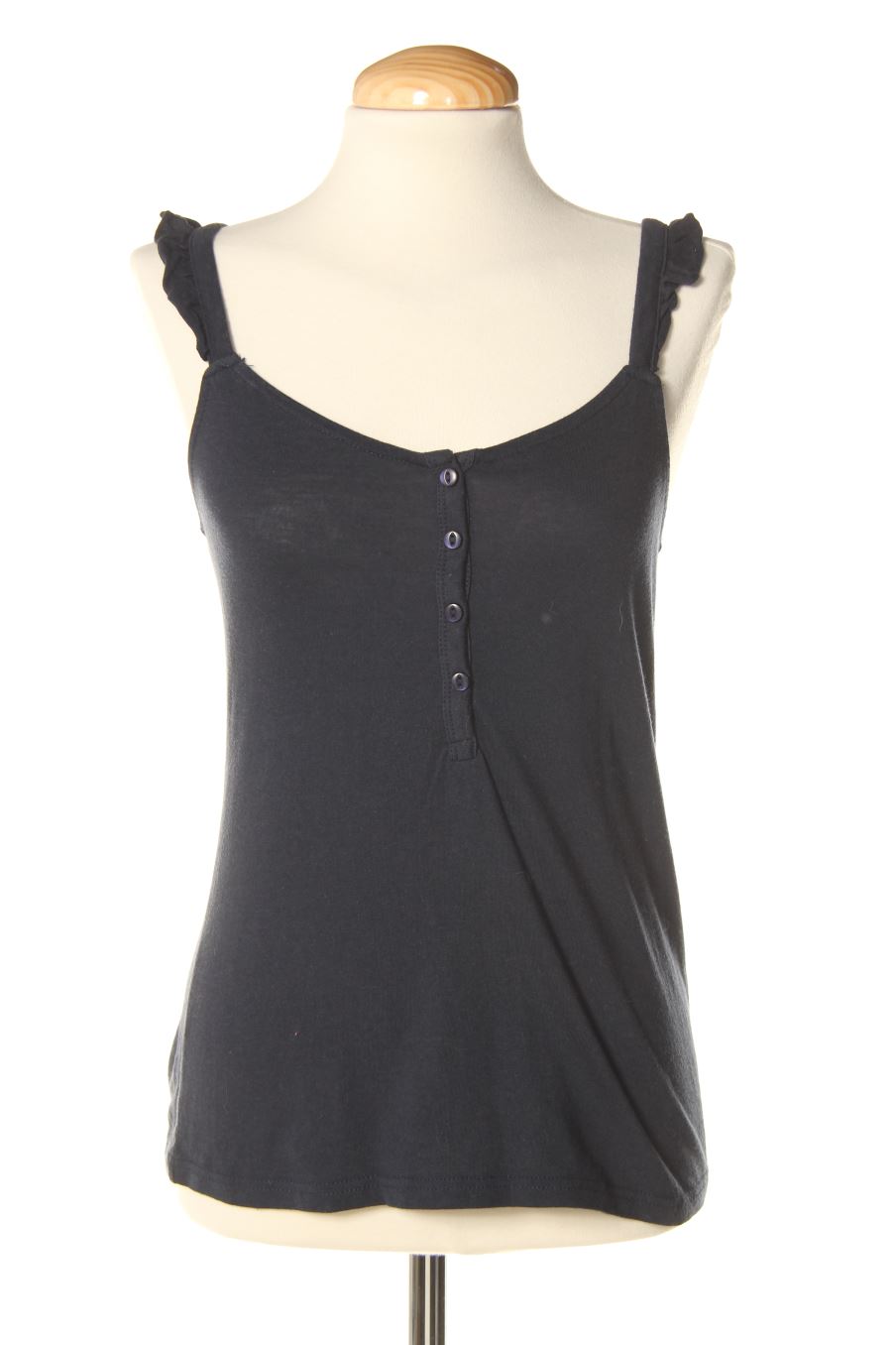 Camiseta sin mangas de Camaieu de la talla S, de color azul marino