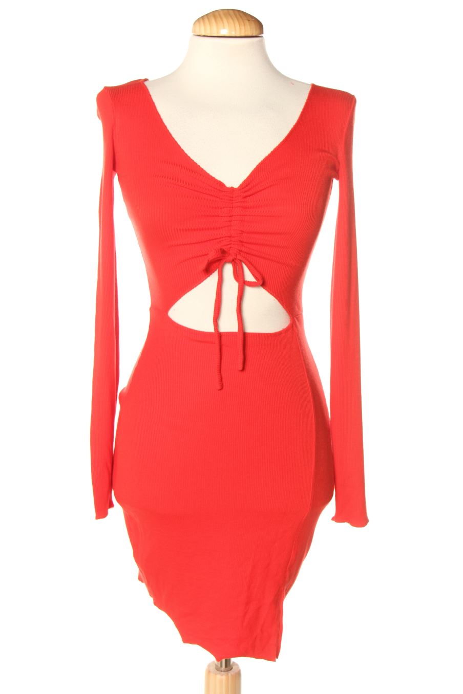 Vestido casual de FB sister de la talla XXS, de color rojo