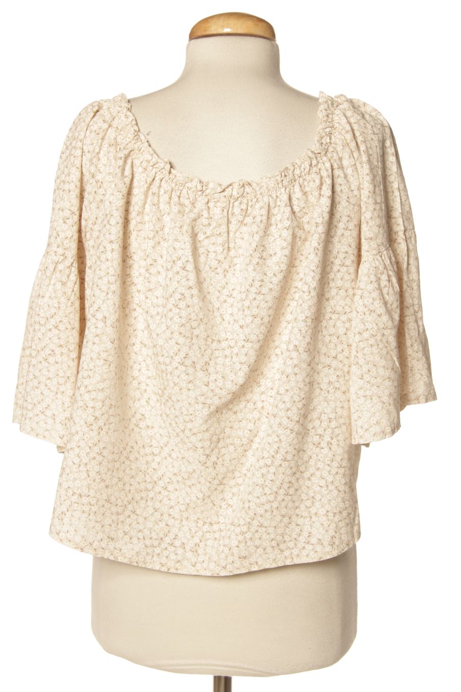 Blouse à manches courtes Made in italy de la taille L, de couleur fleurs