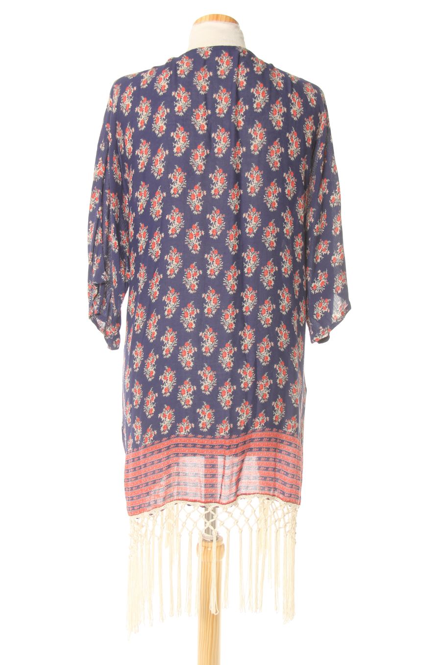 Kimono de Mango de la talla Única, de color flores