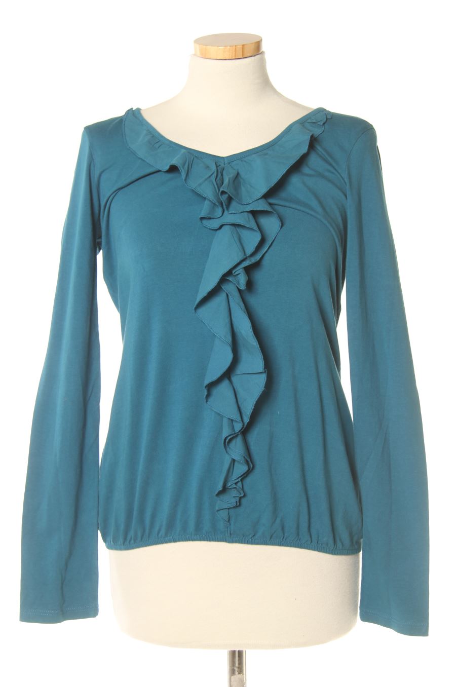 T-shirt à manches longues Street one de la taille 38, de couleur bleu