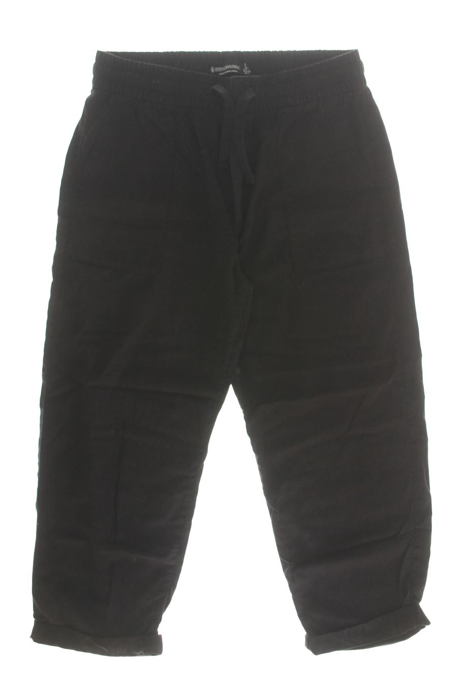 Pantalón Casual de Stradivarius de la talla L, de color negro