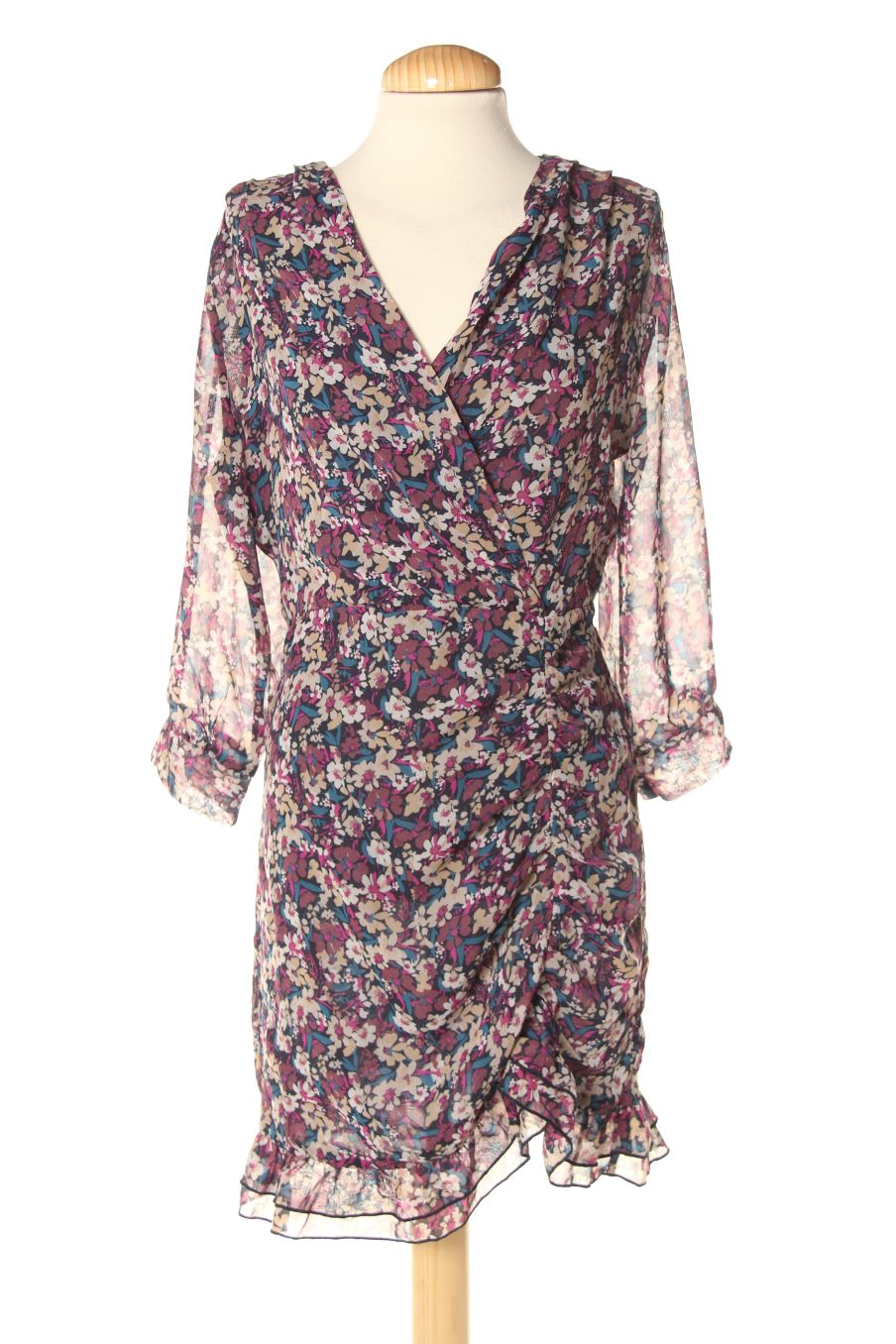 Einfaches Kleid von Gémo Größe 38, Farbe Geblümt, für