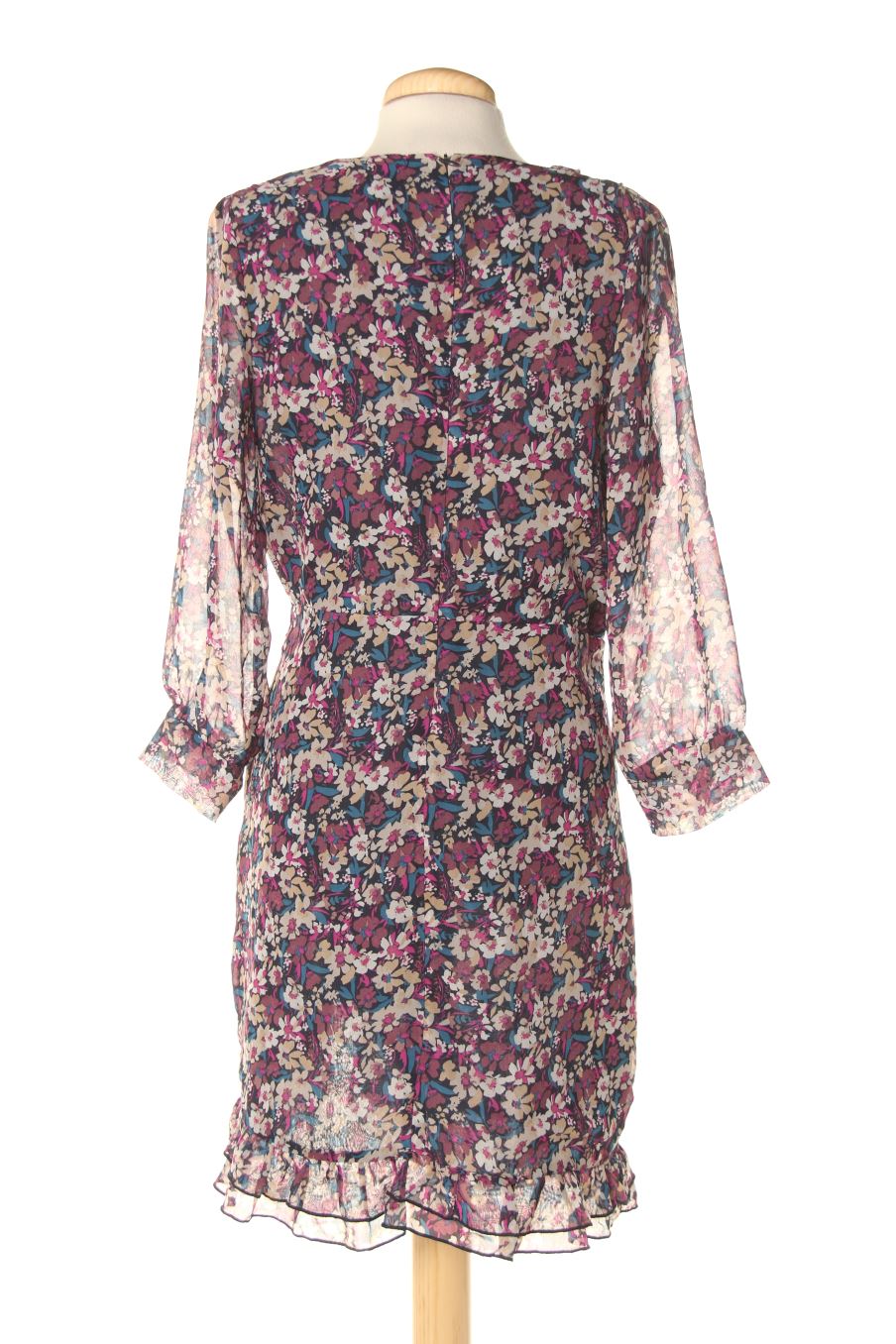 Einfaches Kleid von Gémo Größe 38, Farbe Geblümt, für