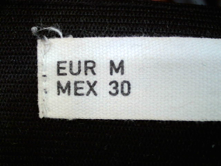 Pantalon Sfera de la taille M, de couleur noir de synthétique