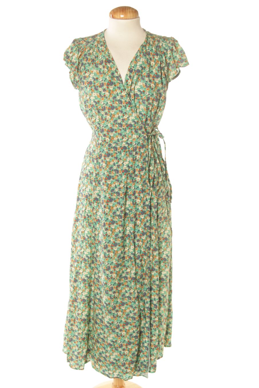 Vestido casual de Oysho de la talla S, de color flores