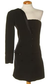 Vestido elegante XS trf (ZARA)