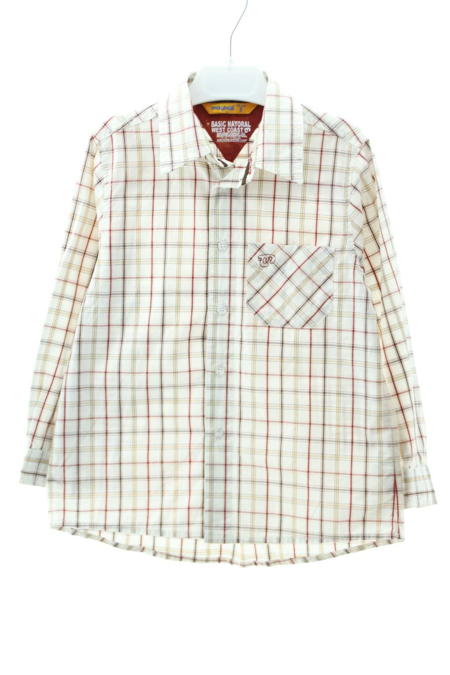 Camisa de manga larga de Mayoral de la talla 5 años de segunda mano