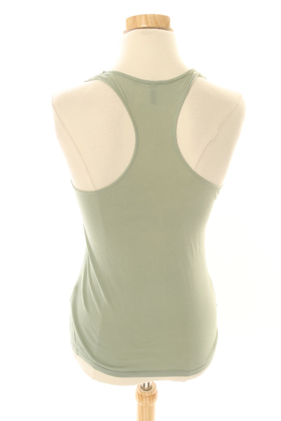 Camiseta sin mangas de Benetton de la talla M, de color verde