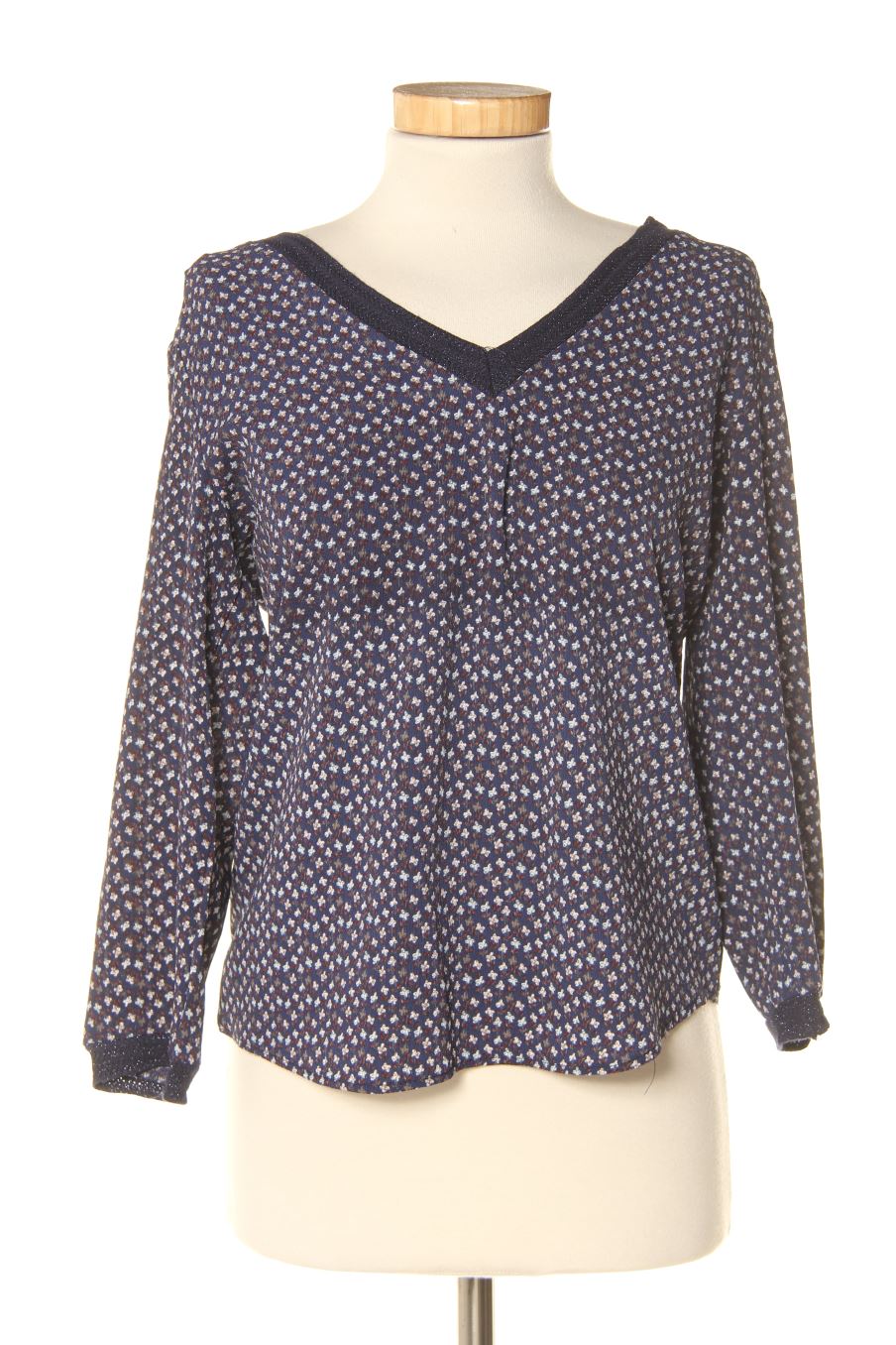 Blouse à manches longues ITHIPPIE de la taille S, de couleur imprimés
