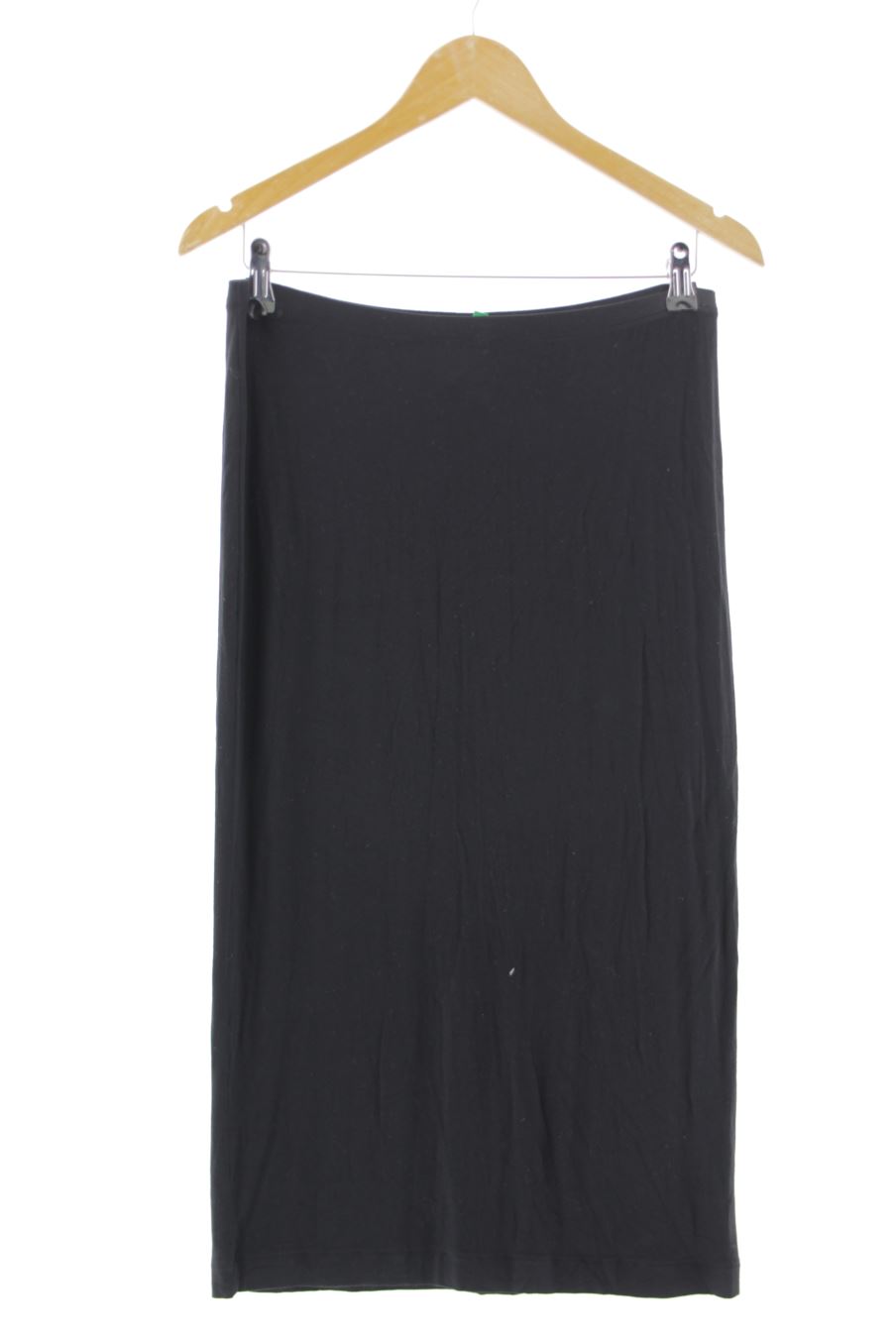 Faldas de Benetton de la talla M, de color negro